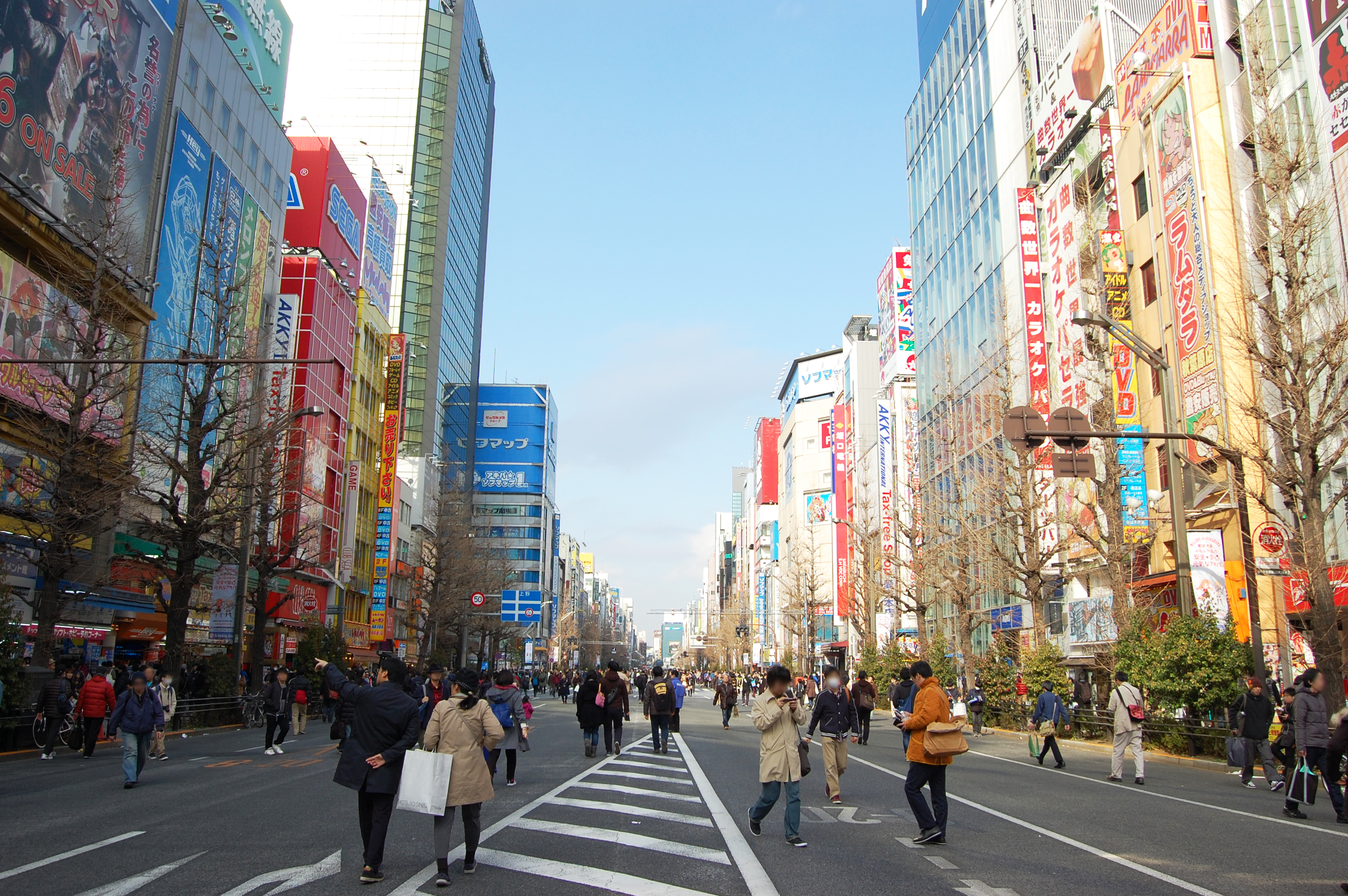 Pedestrians' Paradise, Akihabara, Chiyoda, Tokyo