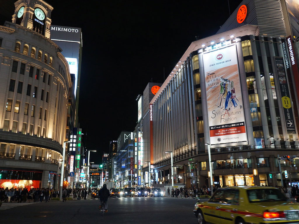 Harumi dori - Ginza, Chuo, Tokyo