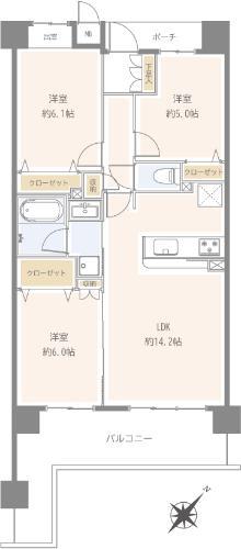 Itopia Kawaguchi Motogo Room 510 thumbnail
