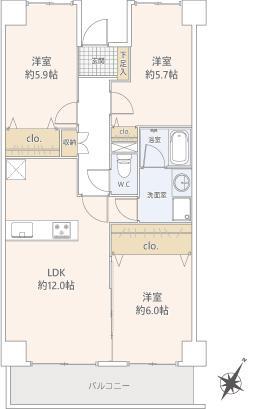 Wakore Iruma II Room 402 thumbnail