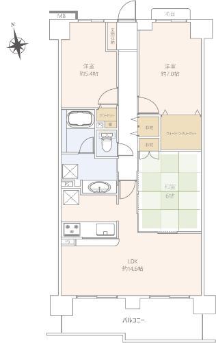 Esthetic Plaza Keisei Sakura Station Room 1505 thumbnail