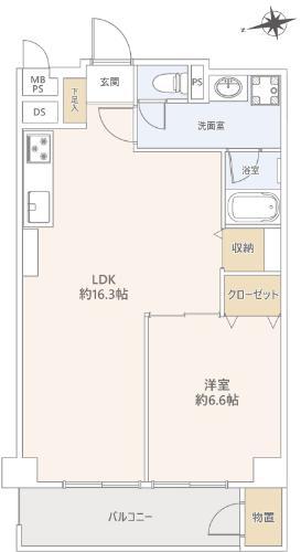 Parkside Funabashi Room 531 thumbnail