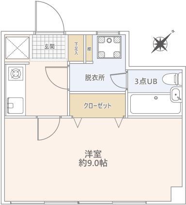 Hoyu Palace Sagamihara Minami Room 102 thumbnail