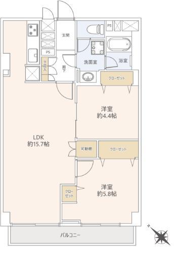 Chuo Mansion Gyotoku Room 603 thumbnail