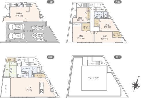 Fujisawa City Katase 3-chome detached house thumbnail