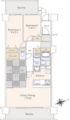 Dia Palace Kasukabe Center Square Room 505 thumbnail