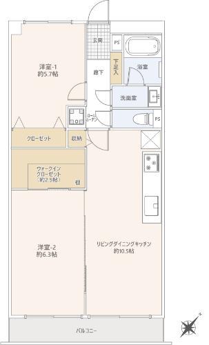 Nakagin Johoku Park Mansion Room 506 thumbnail