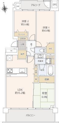 Cosmo Yokohama Honmoku Seaside Terrace Room 439 thumbnail