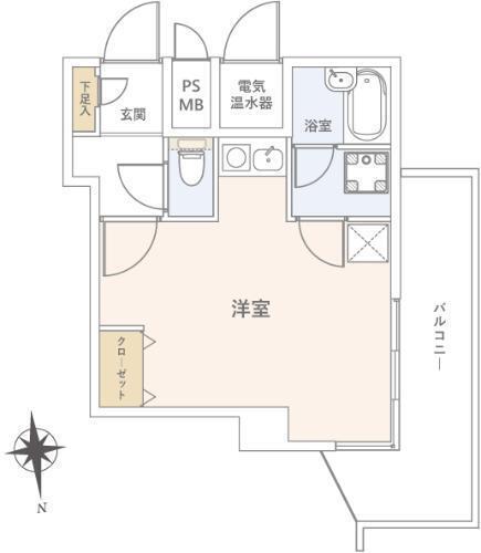 Lions Mansion Shirokane 2, Room 304 thumbnail