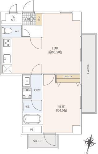 Lions Mansion Negishi No. 2 Room 401 thumbnail