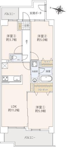 Park Ageo No.2 Building Room 604 thumbnail