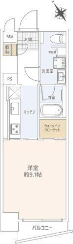 Lions Mansion Nippori Station, Room 603 thumbnail