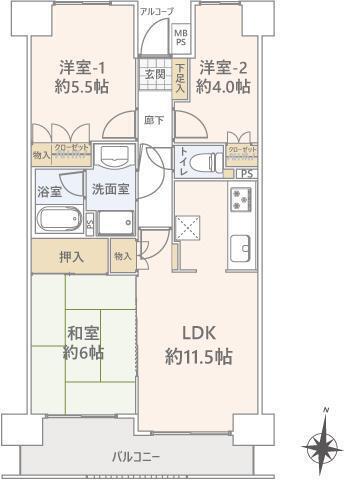 Kawaguchi Honcho Park Homes Room 1202 thumbnail