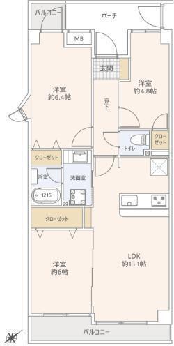 Tokken New Heights Haijima Room 509 thumbnail