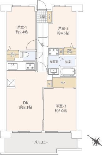 Green Park Hatogaya B Room 1006 thumbnail