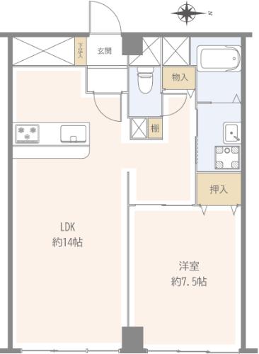 Yushima Nagatani Apartment Room 1203