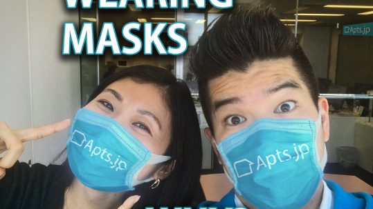 wearing masks in Japan